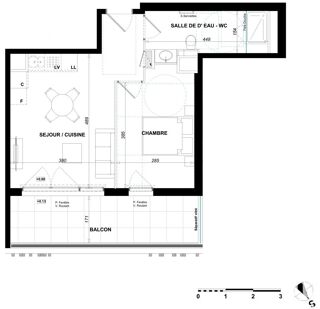  Appartement � vendre 2 pi�ces 40 m�