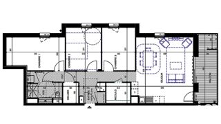  Appartement � vendre 4 pi�ces 90 m�