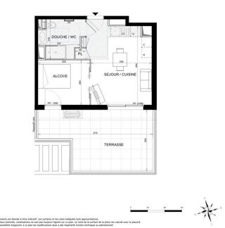  Appartement � vendre 1 pi�ce 31 m�