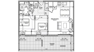  Appartement � vendre 3 pi�ces 66 m�
