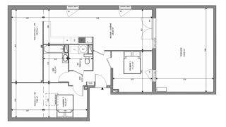  Appartement � vendre 3 pi�ces 66 m�