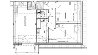  Appartement � vendre 3 pi�ces 64 m�