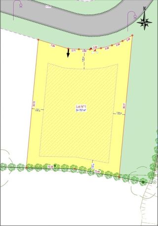  Terrain � vendre 495 m�