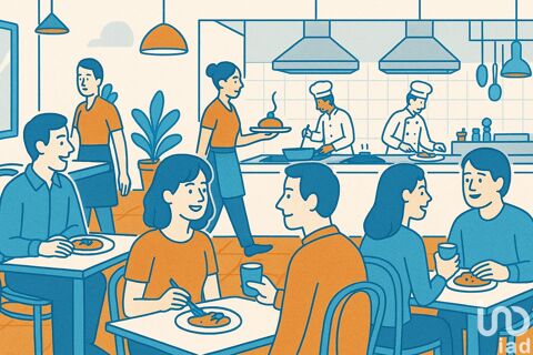 Vente Restaurant 400 m&sup2; 150000 45550 Saint-denis-de-l'htel