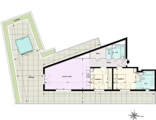  Appartement � vendre 3 pi�ces 74 m�