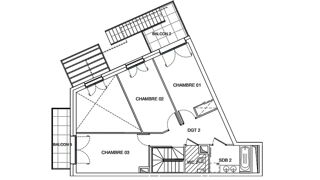  Appartement  vendre 4 pices 100 m