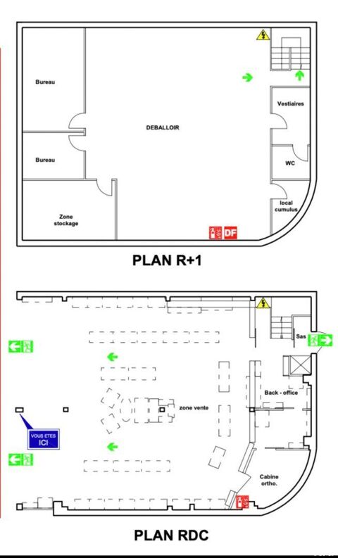 Vente Boutique/Local commercial 270 m&sup2; 99500 76290 Montivilliers