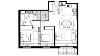  Appartement � vendre 3 pi�ces 76 m�