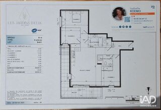  Appartement  vendre 4 pices 85 m