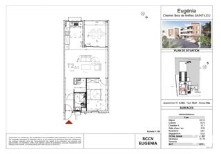  Appartement � vendre 2 pi�ces 67 m�