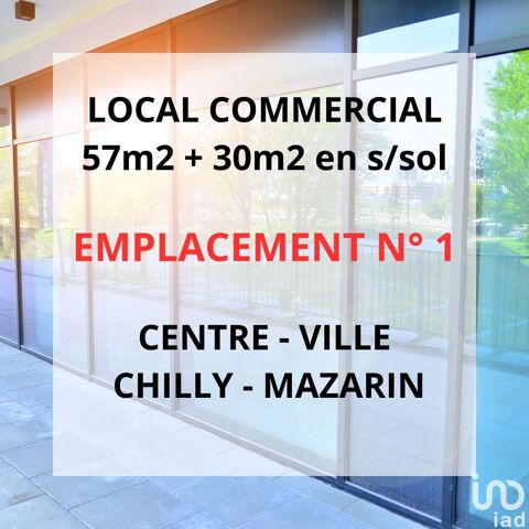 Location Boutique/Local commercial 57 m&sup2; 1372 91380 Chilly-mazarin