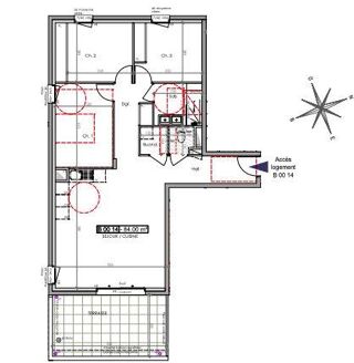  Appartement � vendre 4 pi�ces 84 m�