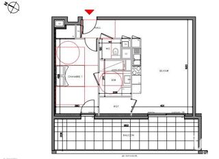  Appartement � vendre 2 pi�ces 52 m�