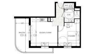  Appartement � vendre 2 pi�ces 41 m�