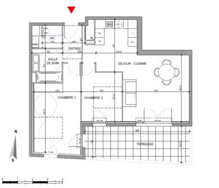  Appartement � vendre 3 pi�ces 65 m�