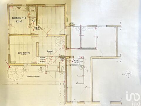Location Surface diverse 54 m&sup2; 450 33830 Belin-b�liet