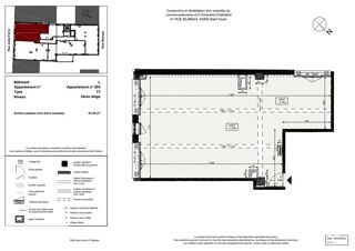  Loft � vendre 3 pi�ces 96 m� Saint-ouen-sur-seine