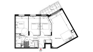  Appartement  vendre 4 pices 81 m