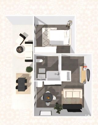  Appartement � vendre 3 pi�ces 63 m�