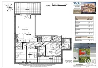  Appartement  vendre 4 pices 100 m