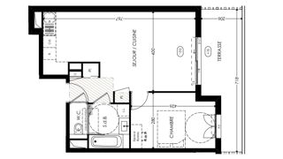  Appartement � vendre 2 pi�ces 48 m�