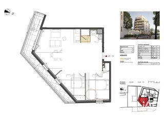  Appartement � vendre 3 pi�ces 70 m�