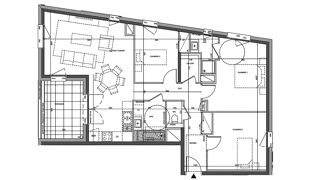  Appartement  vendre 4 pices 84 m