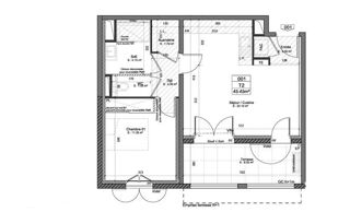  Appartement � vendre 2 pi�ces 45 m�