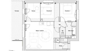  Appartement � vendre 3 pi�ces 71 m�