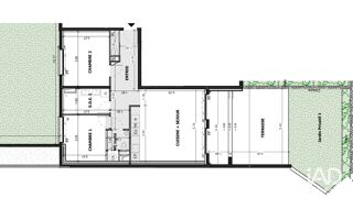  Appartement � vendre 3 pi�ces 71 m�