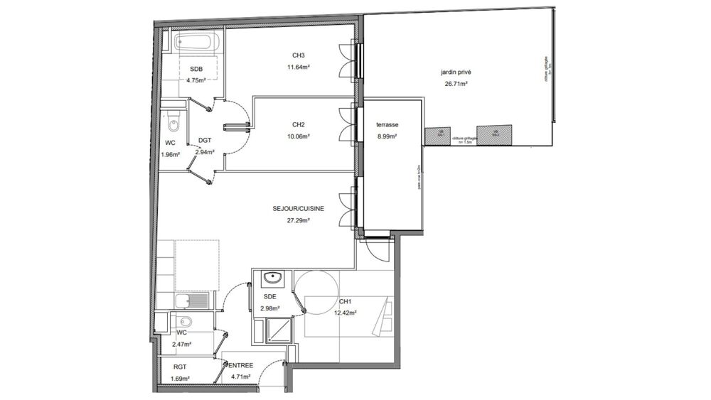 � vendre  Appartement Levallois-Perret (92300)