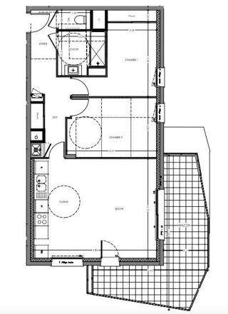  Appartement � vendre 3 pi�ces 66 m�