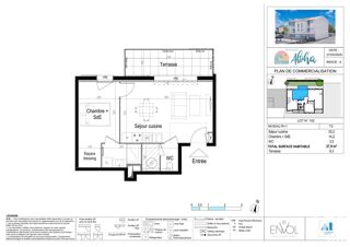  Appartement  vendre 2 pices 37 m