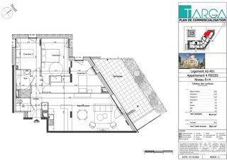  Appartement � vendre 4 pi�ces 81 m�