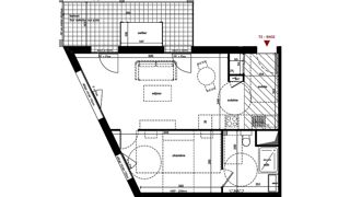  Appartement � vendre 2 pi�ces 47 m�