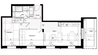  Appartement � vendre 3 pi�ces 65 m�