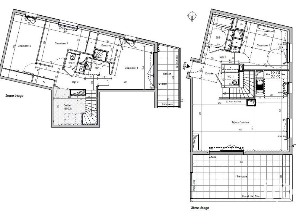 Vente Appartement Vente Duplex 5 pices Nantes