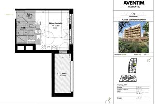  Appartement  vendre 1 pice 24 m