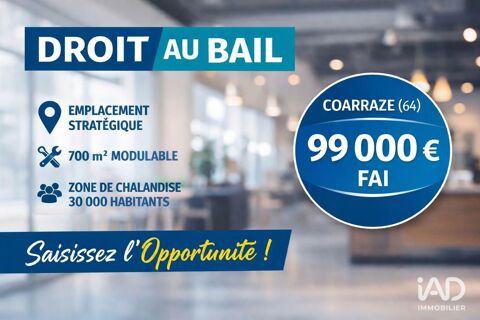 Vente Local d'activit&eacute;s 700 m&sup2; 99000 64800 Coarraze