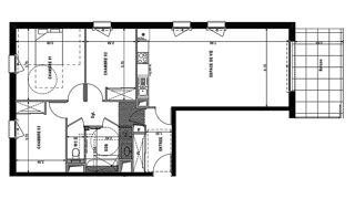  Appartement  vendre 4 pices 82 m