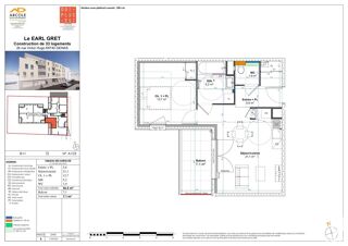  Appartement � vendre 2 pi�ces 46 m�