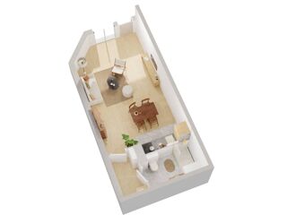  Appartement � vendre 1 pi�ce 40 m�