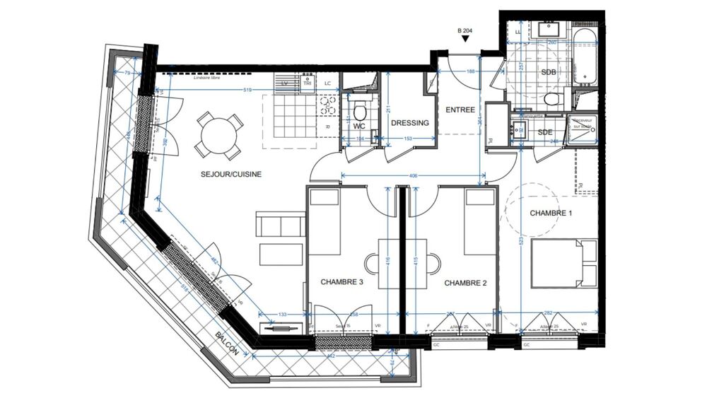 � vendre  Appartement Levallois-Perret (92300)