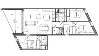  Appartement  vendre 4 pices 94 m