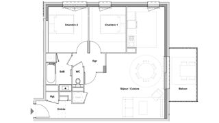  Appartement � vendre 3 pi�ces 70 m�