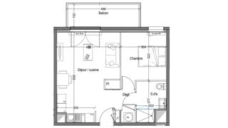  Appartement � vendre 2 pi�ces 42 m�