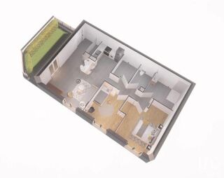  Appartement � vendre 3 pi�ces 70 m�