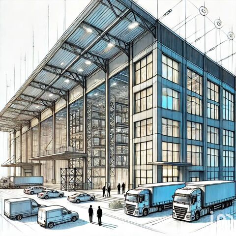 Location Local d'activit&eacute;s 1 930 m&sup2; 23170 97224 Ducos