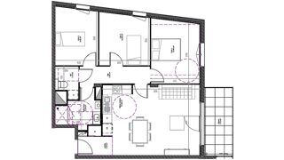  Appartement � vendre 4 pi�ces 76 m�