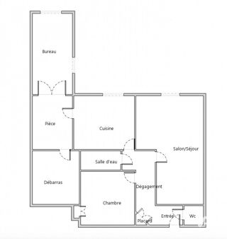  Appartement � vendre 4 pi�ces 81 m�